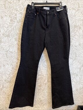 Abercrombie Black Women's Mid-Rise Bootcut 29 NWT Curve Love